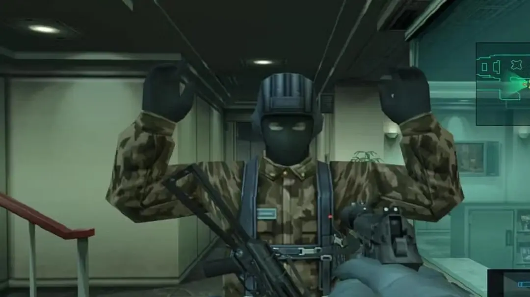 Olga metal gear solid 2 primer plano