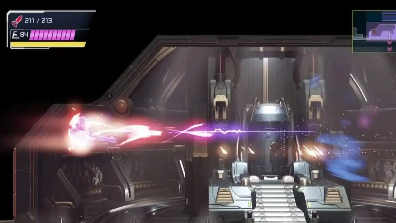 Metroid Kuzgun Samus yeni düşmanla karşı karşıya