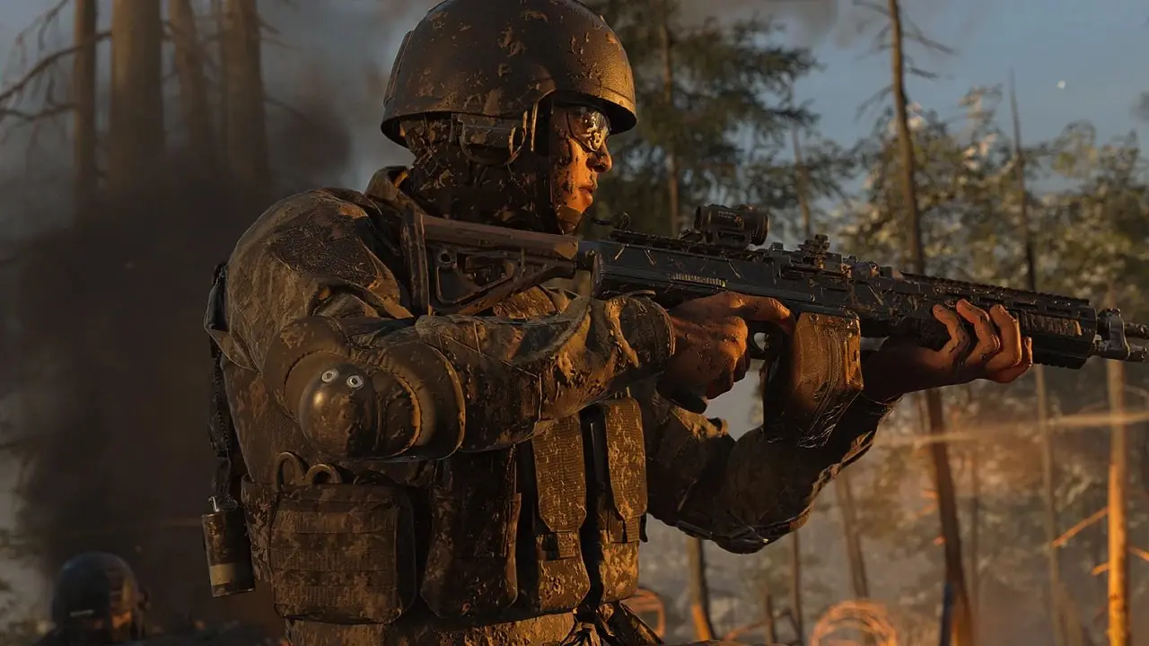 Call of Duty Modern Warfare 4-operator om de hoek