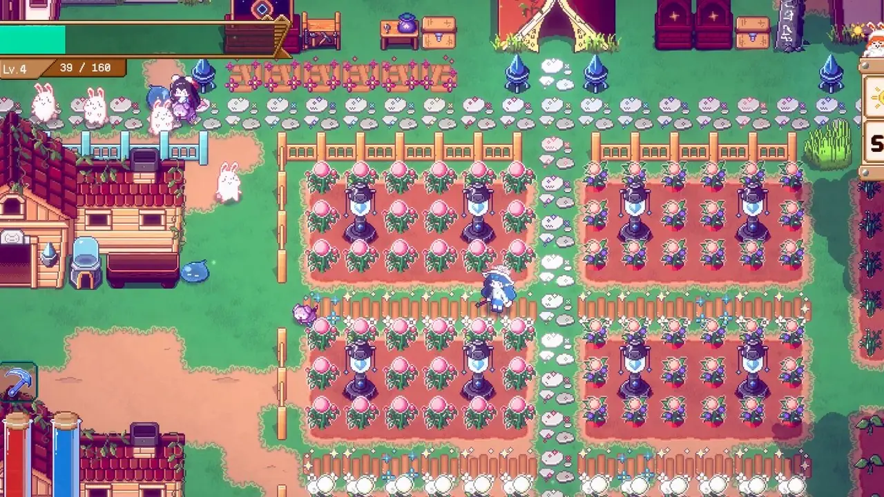 بطلة الرواية Mystical Demon Farm مع الشياطين في مزرعتها