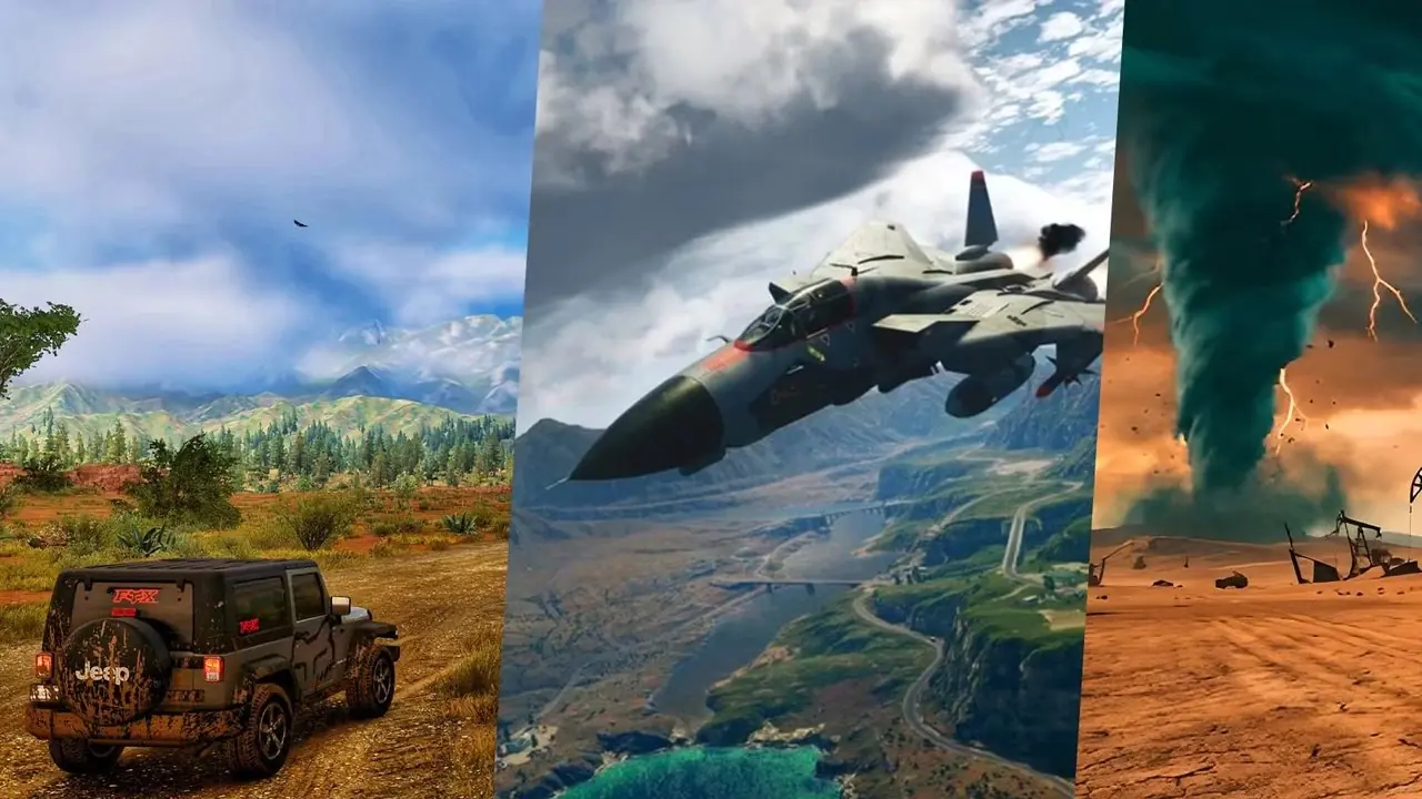 Mapas de mundo abierto que oficialmente superan en tamaño a Grand Theft Auto 6