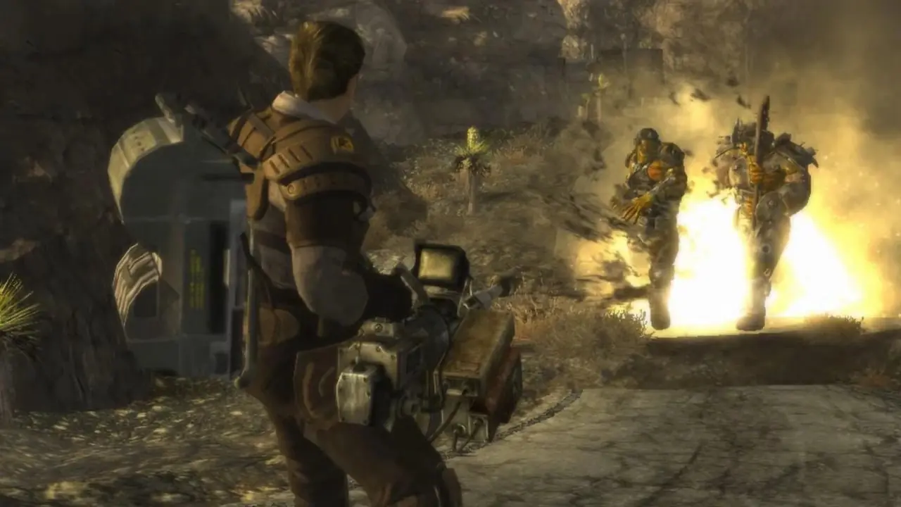 Rex cane compagno di Fallout New Vegas