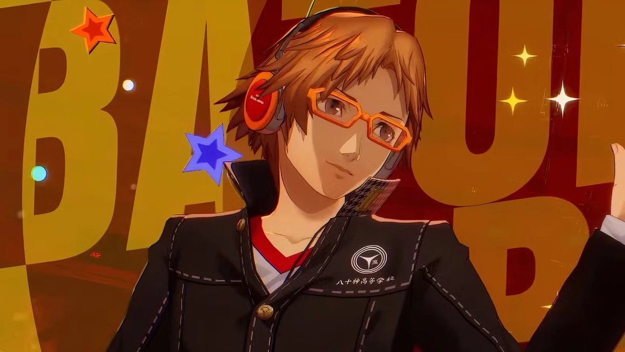Yosuke esegue un passaggio del testimone in Persona 4 Revival