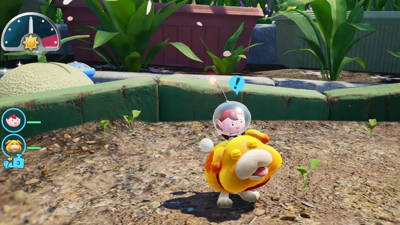 Capitán Olimar Oatchi y Pikmin en Pikmin 4