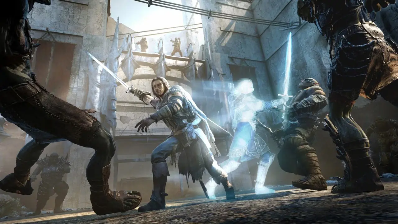Ein Bild von zwei hohen Drachen aus Dragon Age: The Veilguard