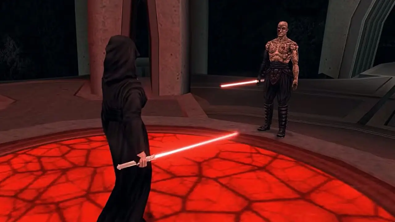 Un'immagine di due draghi alti di Dragon Age: The Veilguard
