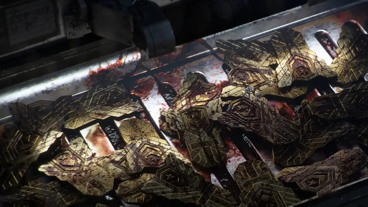 Armadura de StarCraft Space Marine frente al arte de Anthem y Concord