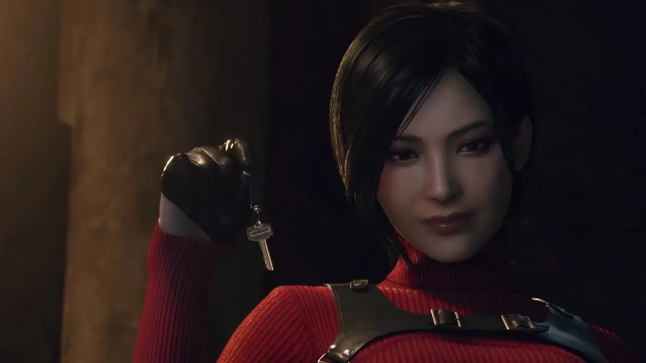 Mr X står illavarslande i mörkret i Resident Evil 2-remaken