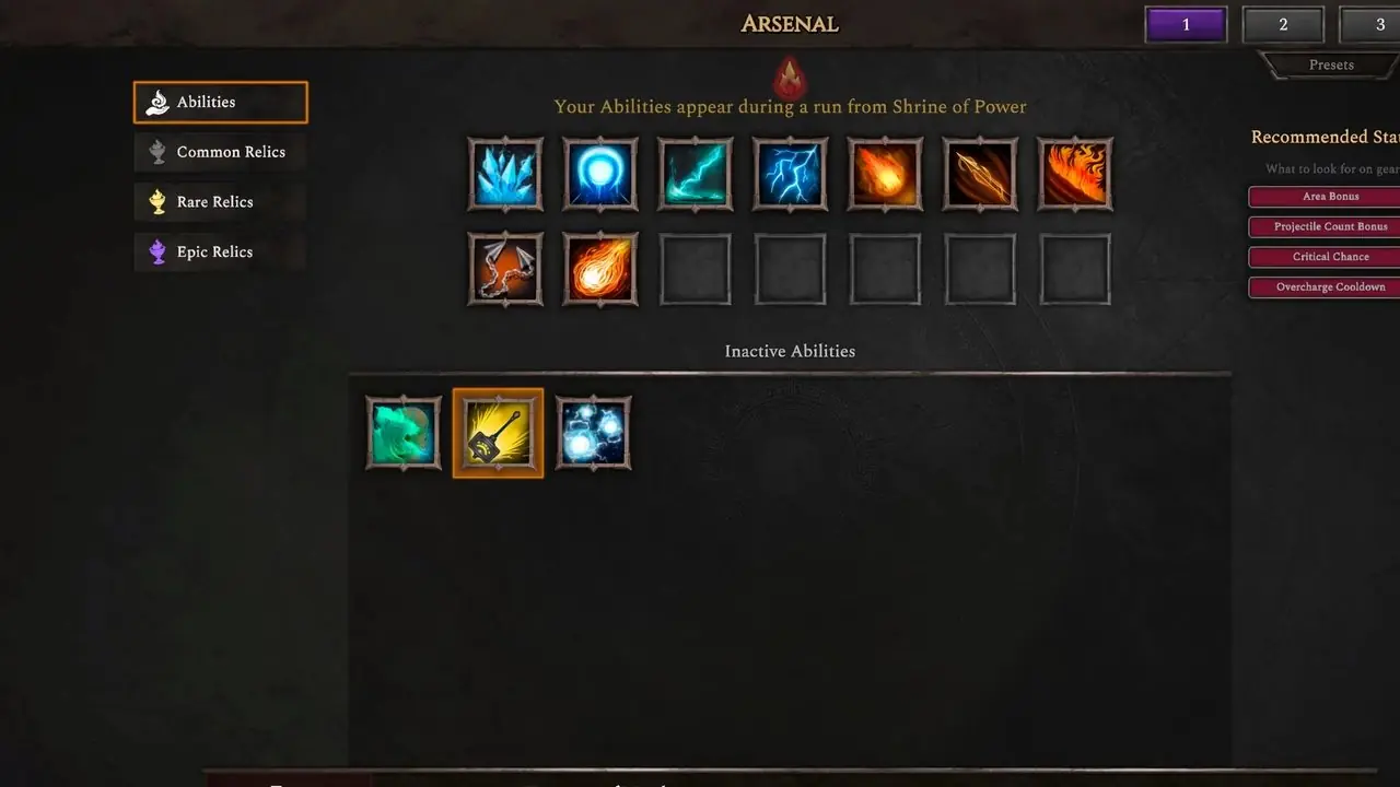 Thoren, el héroe paladín, ataca a los enemigos en el arte clave de Hellforged