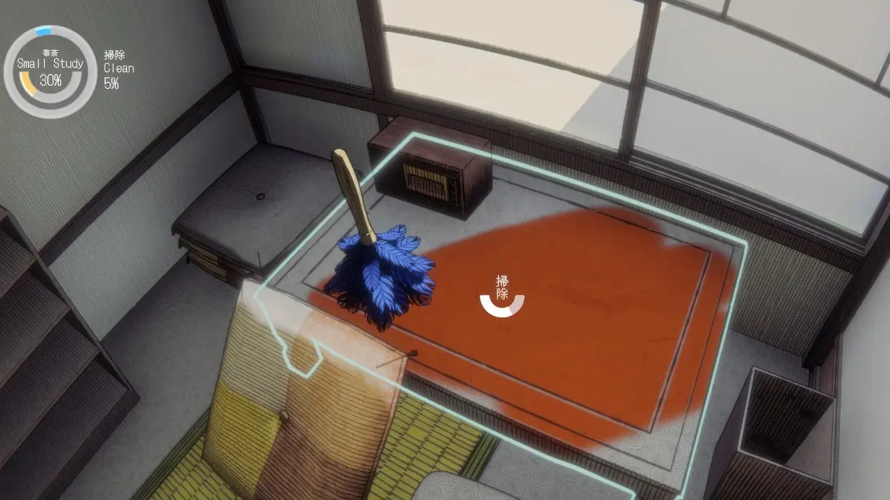 《寂静岭 2 重制版》中 Powerwash Simulator 游戏玩法的第一人称视角