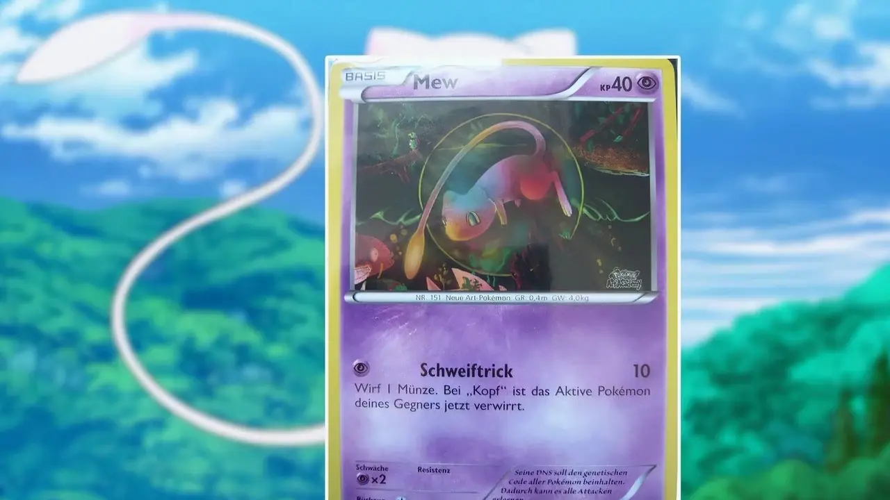 Kunstakademie Mew Pokemon Karte Kunstakademie Mew Pokemon Karte