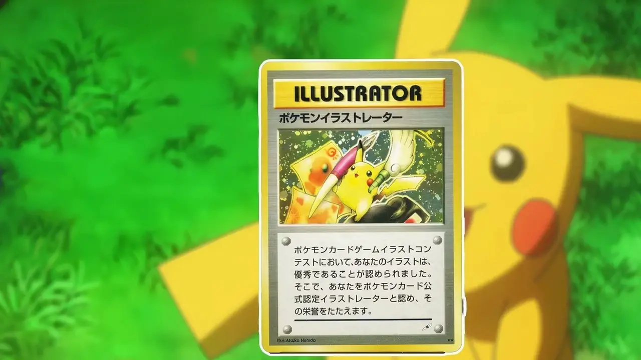 pikachu illustratørkort pikachu illustratørkort
