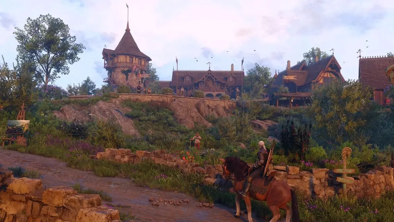 Bande-annonce remasterisée de Gamescom Witcher 3 : Geralt s'éloigne