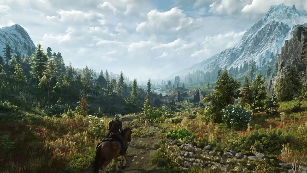 gamescom ウィッチャー 3 リマスター トレーラー 歩き去るゲラルト