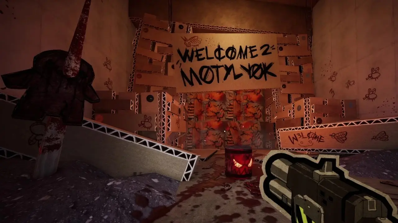 Denne nye Steam-fpsen ser ut som papir Mario sitter fast i DOOM, og det er en Halloween-godbit 6