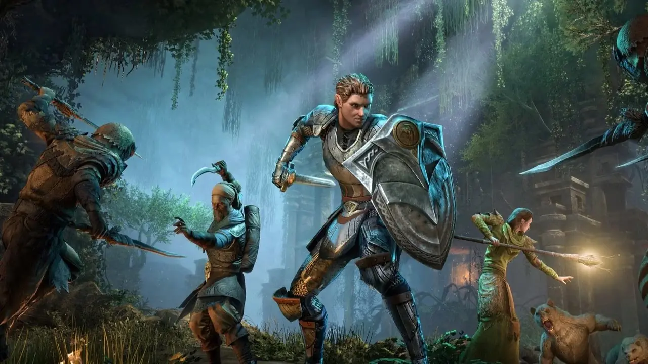 screenshot van de Witcher 3 Wild Hunt-trailer geralt