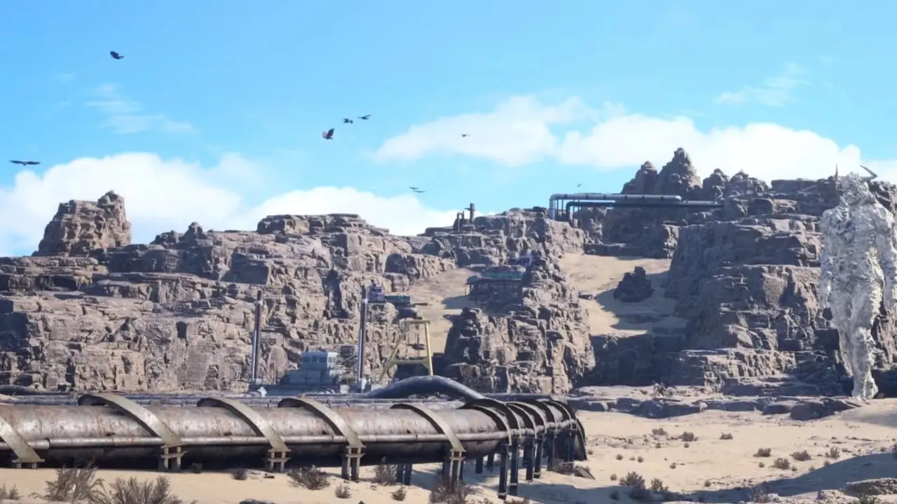 screenshot van de Witcher 3 Wild Hunt-trailer geralt