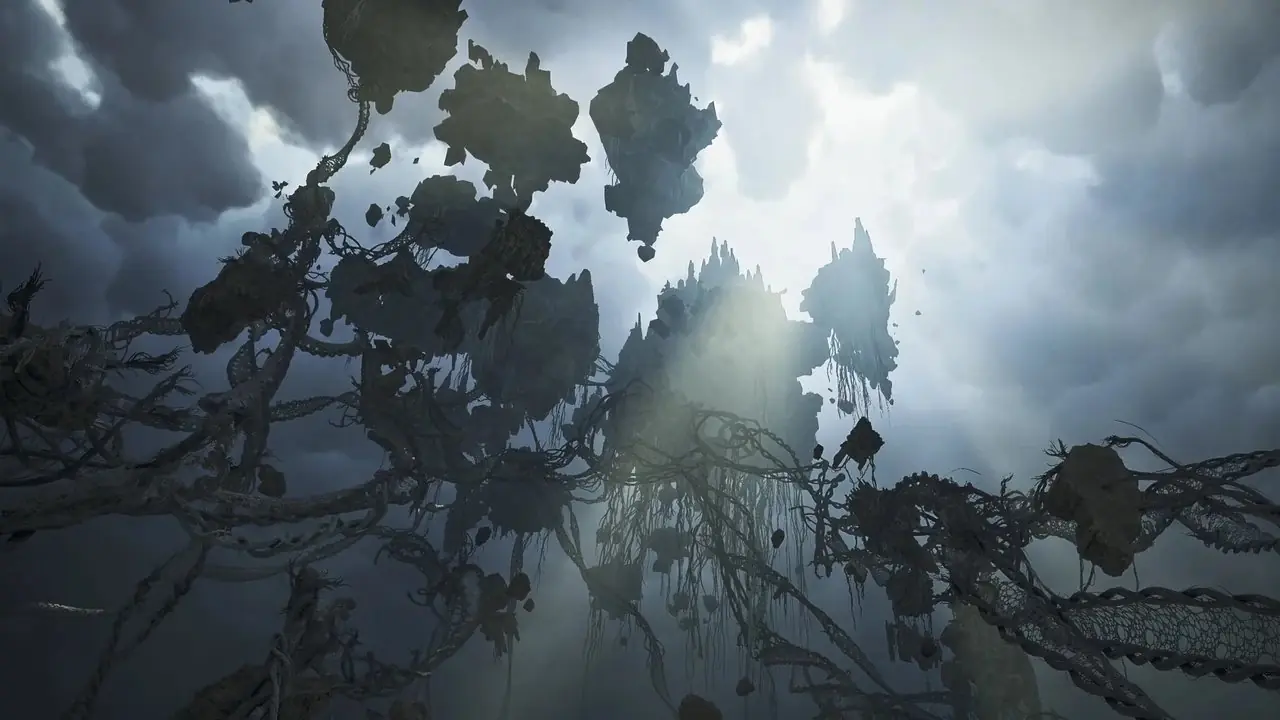 screenshot van de Witcher 3 Wild Hunt-trailer geralt