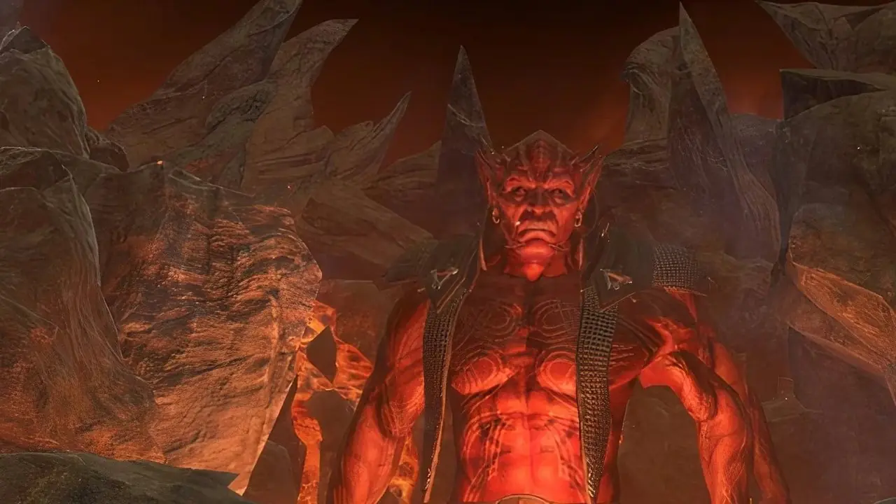 Geralt angriper monstre i The Witcher 3 Wild Hunt Remastered