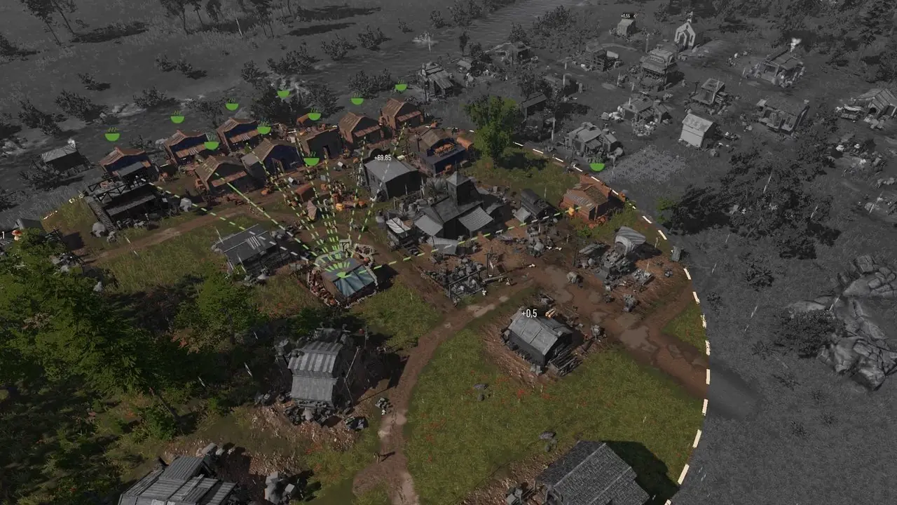 Bosetting om natten i Wild West Pioneers