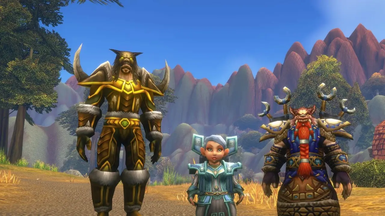 Un paladín no-muerto en la cinemática de WoW Forever.