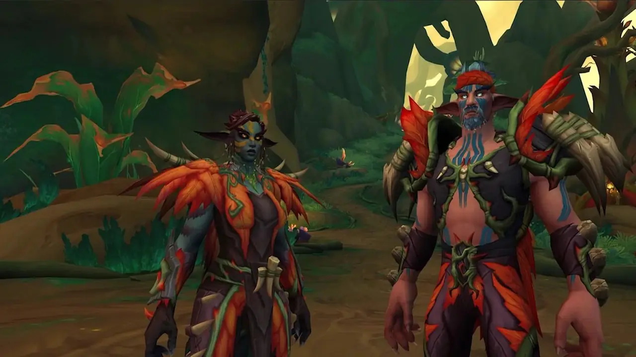 Una captura de pantalla de WoW: Forever