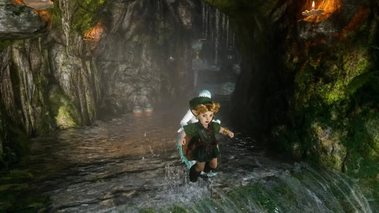 El dominio Zora de Zelda: Ocarina of Time Remake sirve como el escaparate perfecto de Switch 2 3