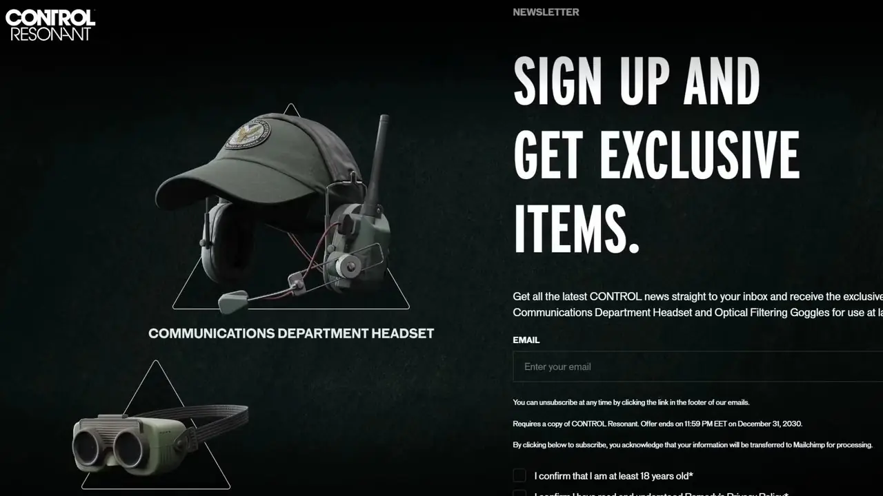 Control Resonant Newsletter Codes