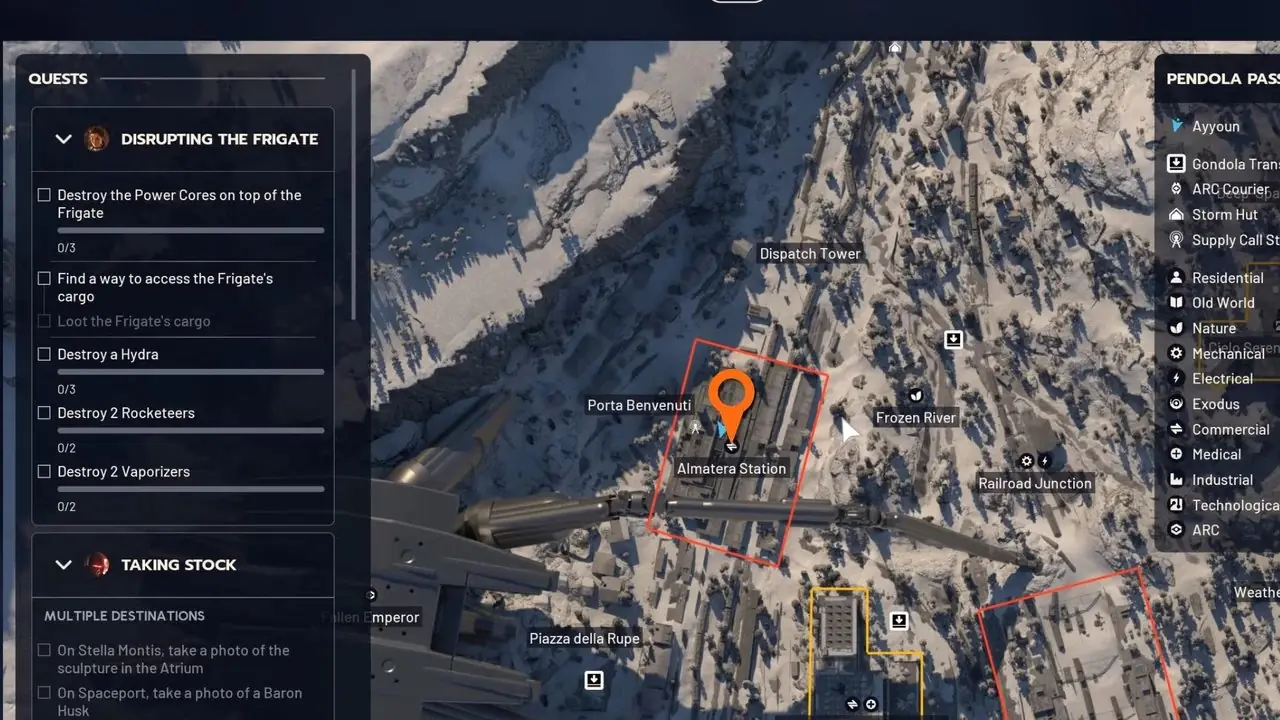 ARC Raiders Almatera Station Location