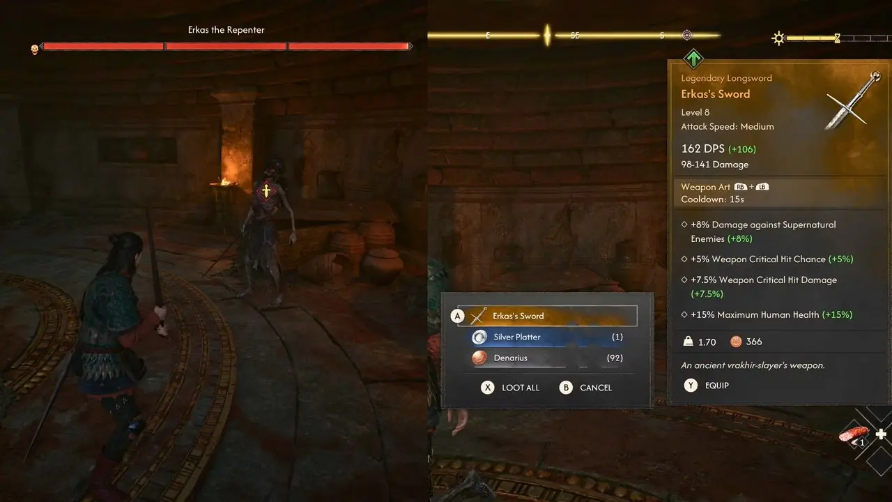 Champions of Old Erka's Sword Quest Blood of Dawnwalker
