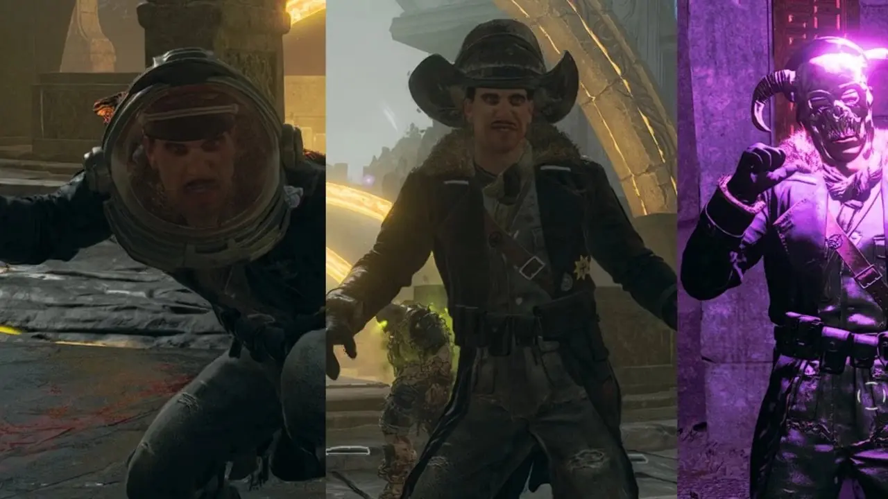 Black Ops 7 Zombies, todas as máscaras em Rex Infernus e o que eles fazem