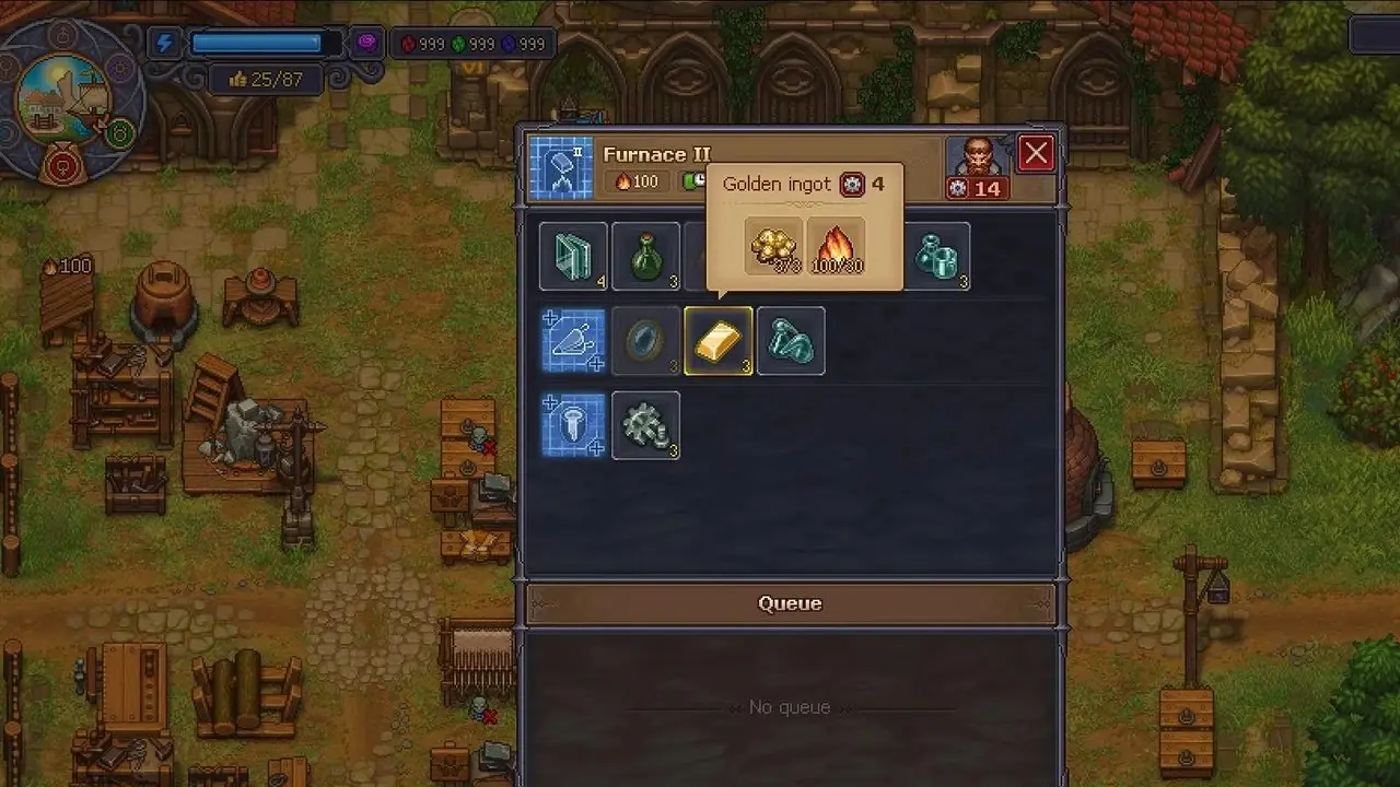 Graveyard Keeper 2 – Goldenen Barren schmelzen Graveyard Keeper 2 – Goldenen Barren schmelzen