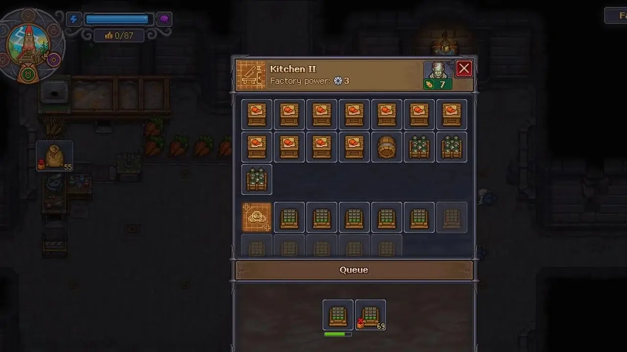 Graveyard Keeper 2 - Fábrica - Consejos de fábrica