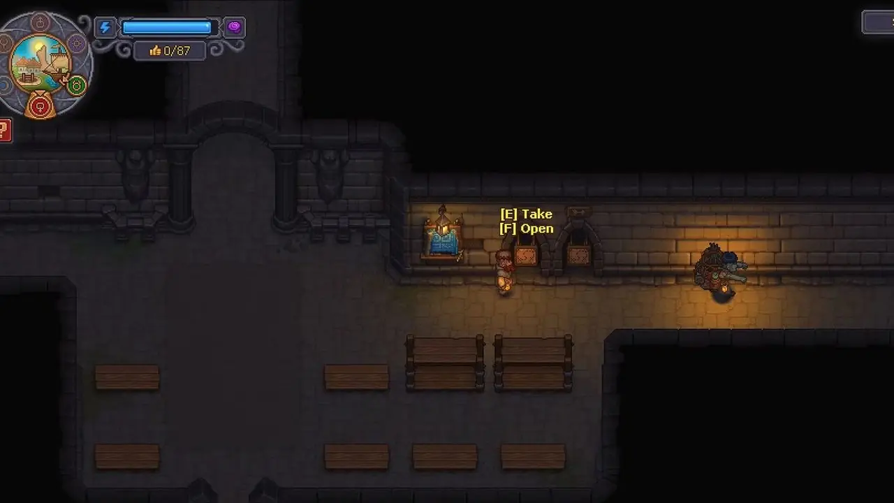 Graveyard Keeper 2 - Fábrica - Entrega en la estación Porter
