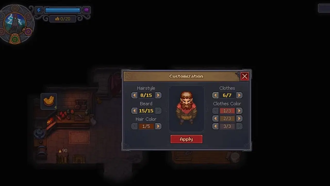Graveyard Keeper 2 — Как настроить внешний вид и сменить одежду