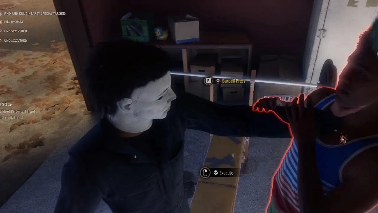 Comment utiliser le banc de musculation pour exécuter Thomas à Halloween