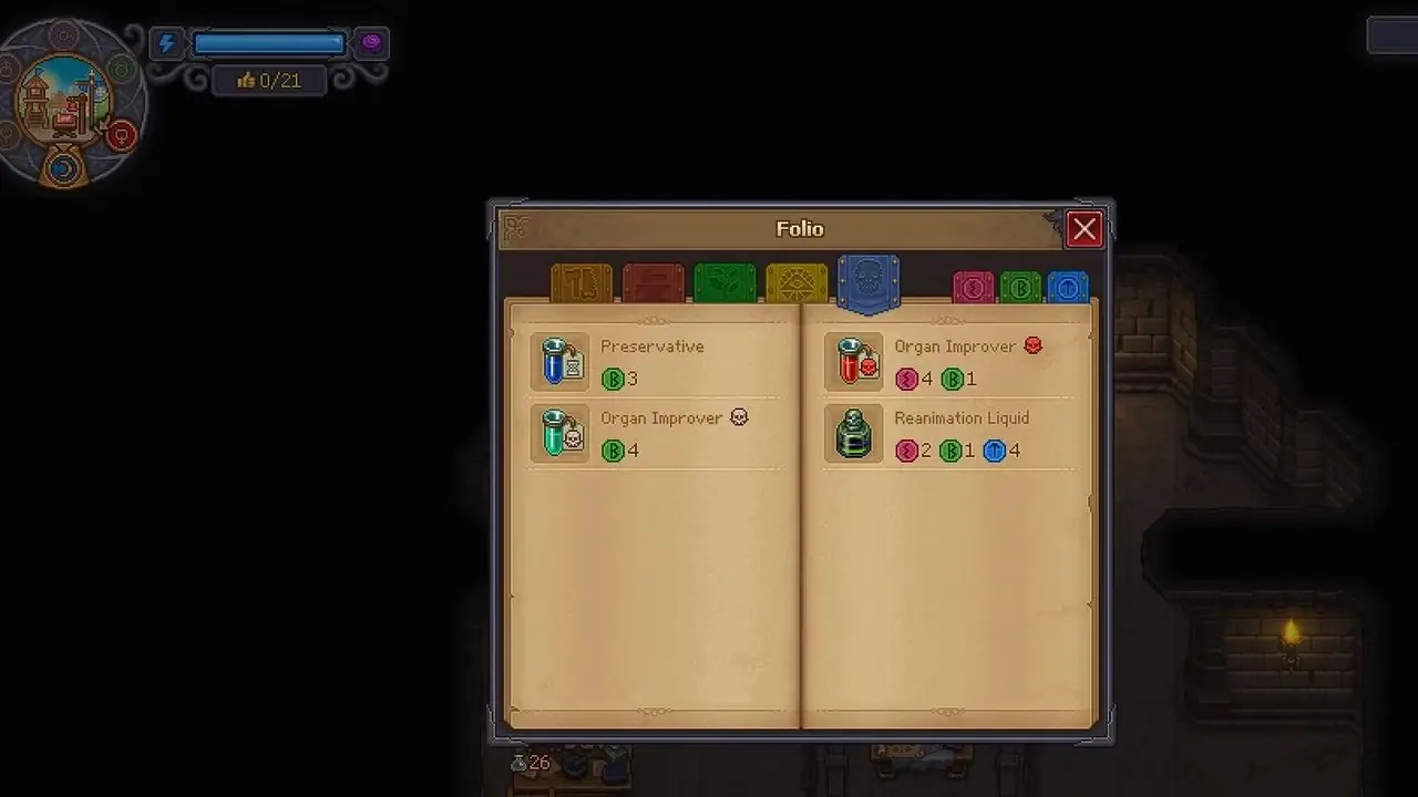 Graveyard Keeper 2 - Reanimation Liquid Formula