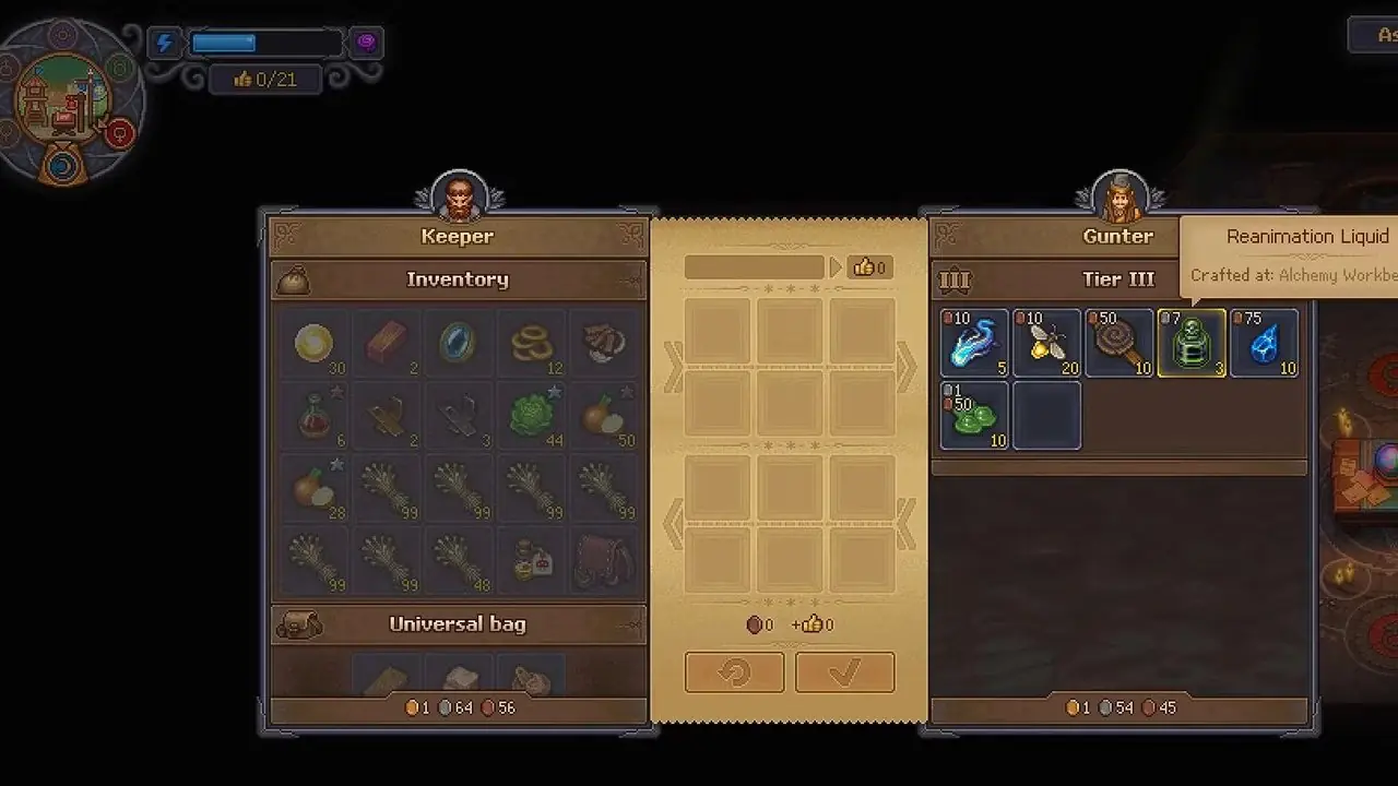 Graveyard Keeper 2 – Compre líquido de reanimação de Gunter Graveyard Keeper 2 – Compre líquido de reanimação de Gunter
