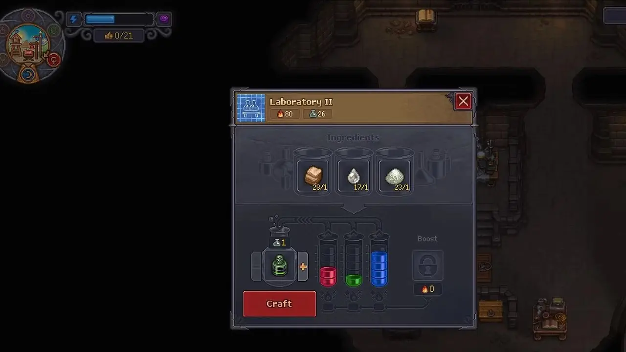 Graveyard Keeper 2 - Laboratório II - Faça Líquido de Reanimação Graveyard Keeper 2 - Laboratório II - Faça Líquido de Reanimação
