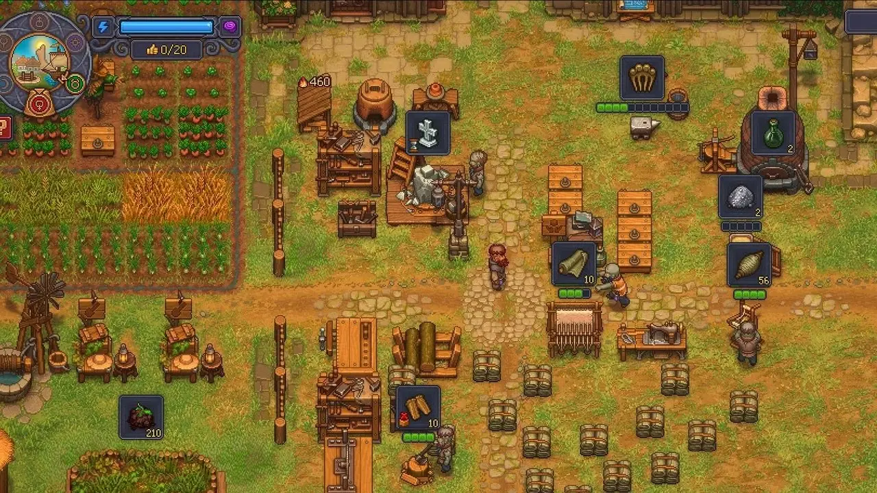 Graveyard Keeper 2 - Zombis trabajando