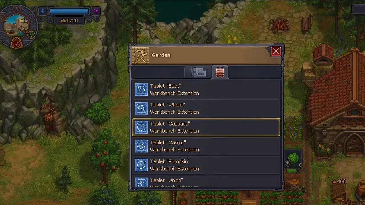 Graveyard Keeper 2 - Tabletas de jardín para zombies