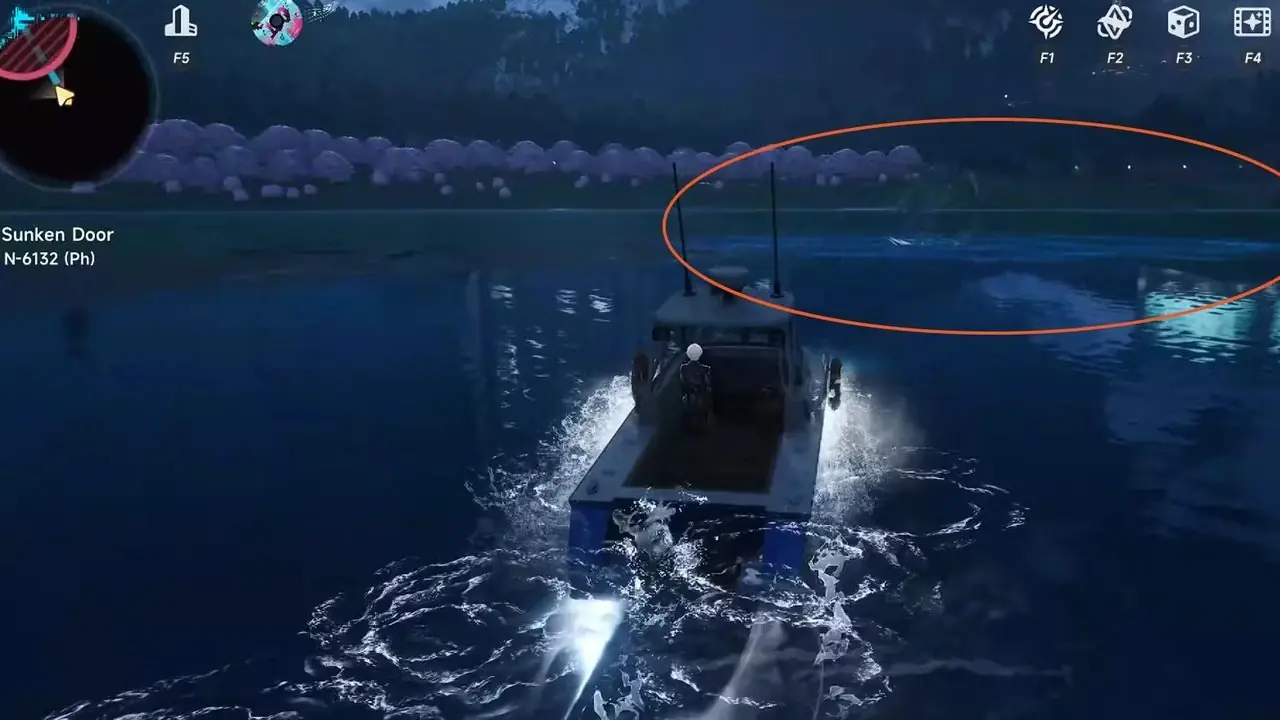 Sunken Door apparaît la nuit Guide dans NTE