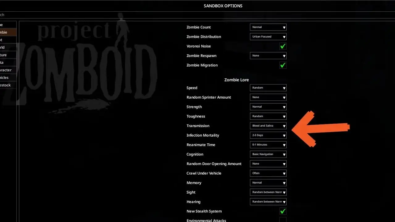 PZ Bite Settings