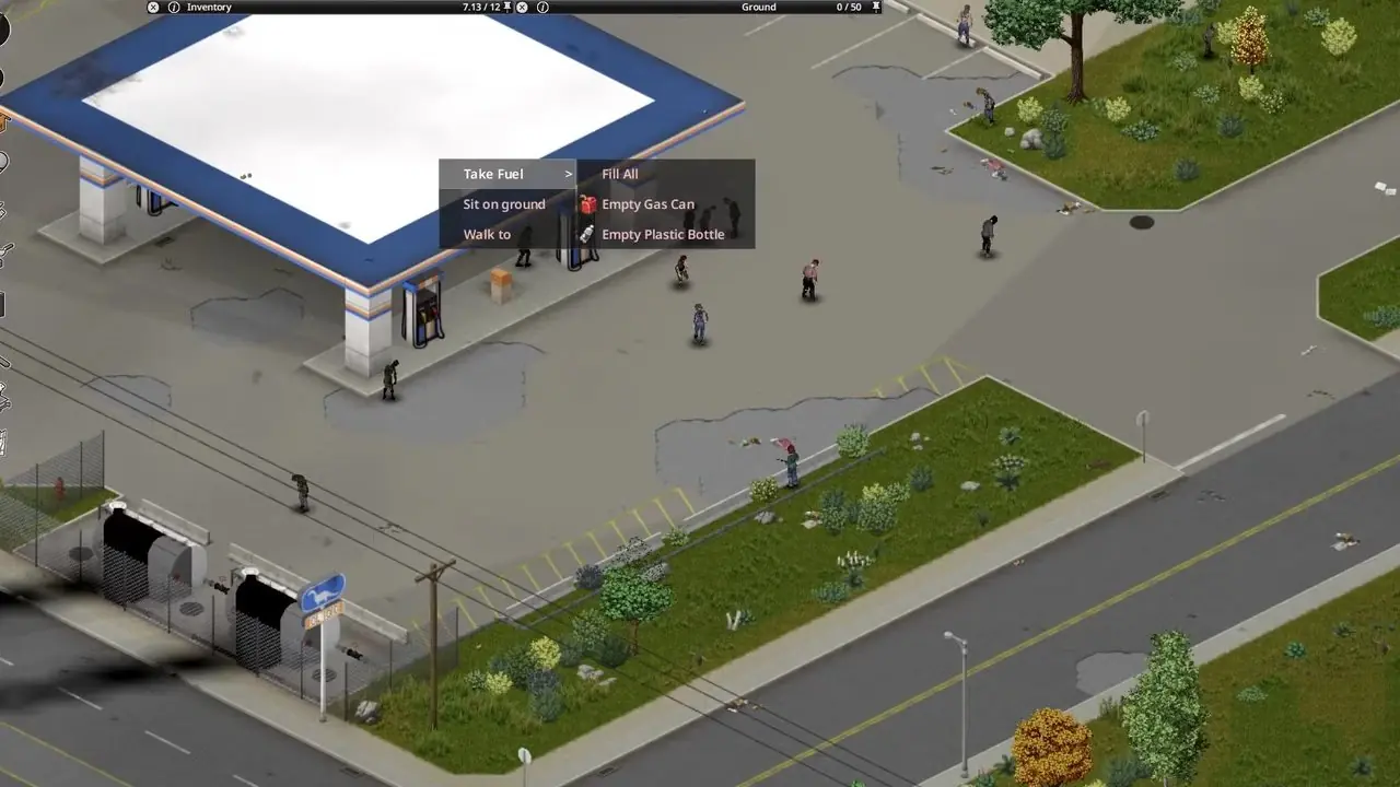 PZ Tanka från bensinstationen PZ Tanka från bensinstationen