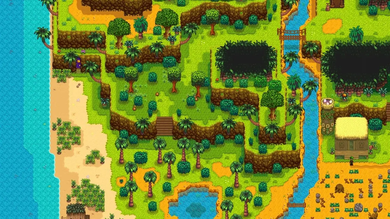 Stardew Valley: Komplett guide til hvert skjult sted på Ginger Island