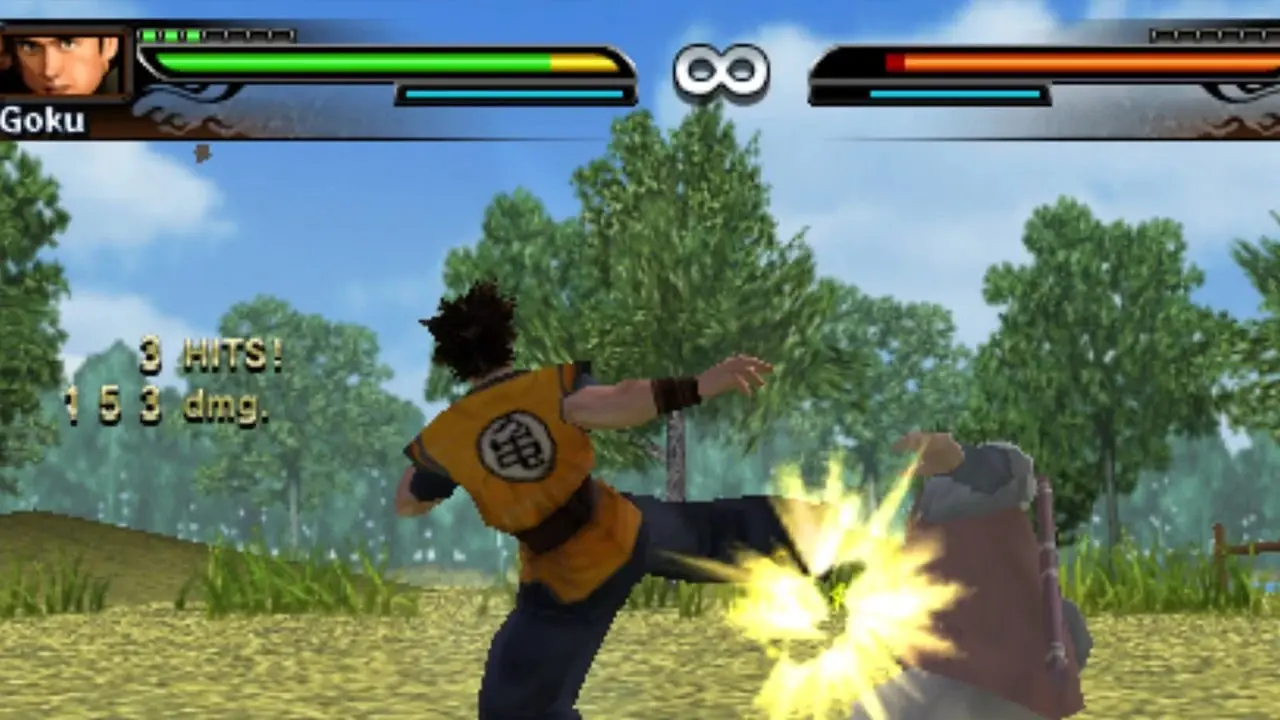 peores juegos de dragon ball vegeta y goku ultimate tenkaichi