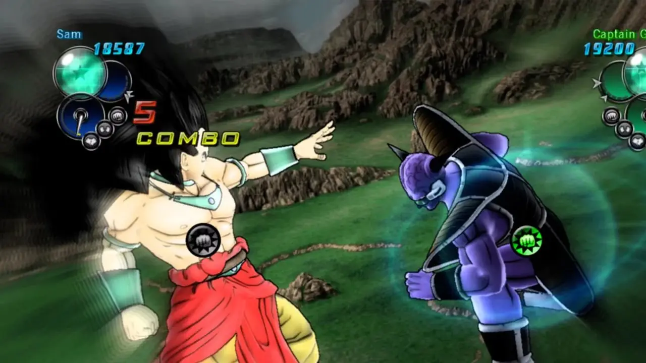 peores juegos de dragon ball vegeta y goku ultimate tenkaichi