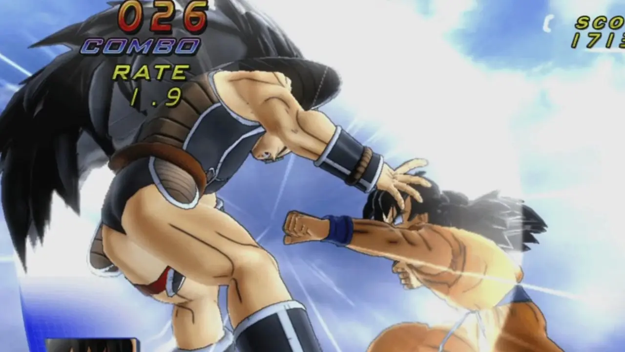 legado de goku escena inicial con goku en la isla tortuga