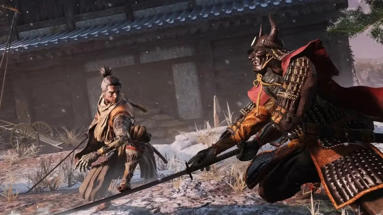 Lutando contra Gundyr no início de Dark Souls 3