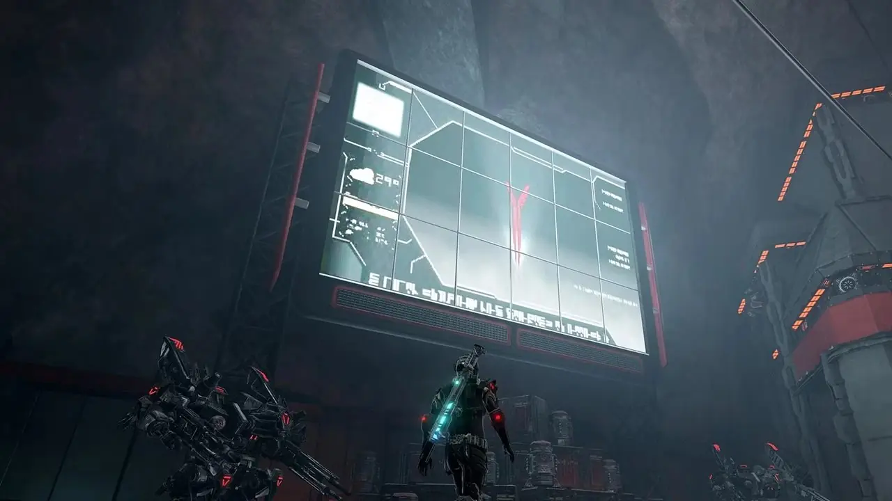 Una figura enmascarada con un arma en The Outer Worlds